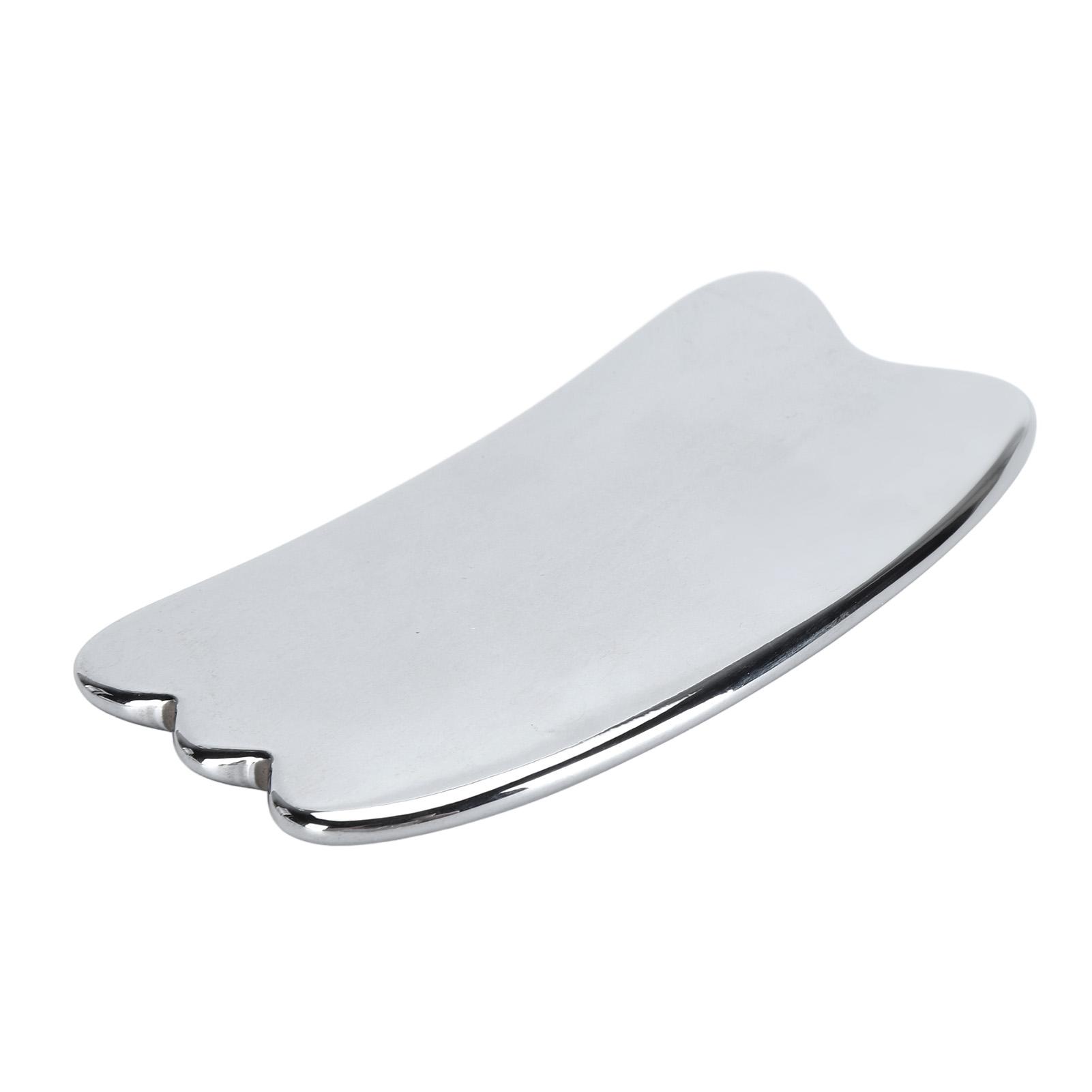

102x54x6.5mm Terahertz Scraping Board Energy Stone SPA Facial Scraping Tool for Meridians Acupuncture