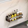 miflame Single-Layer Carbon Steel Kitchen Spice Rack