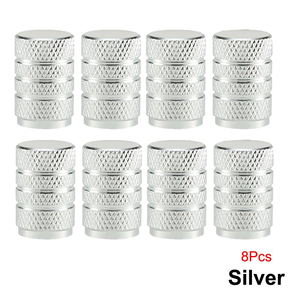 Aluminum Tire Valve Caps, Dustproof Caps, Universal Stem Covers For Cars, Bike And Bicycle, Trucks, Motorcycles Airtight Seal