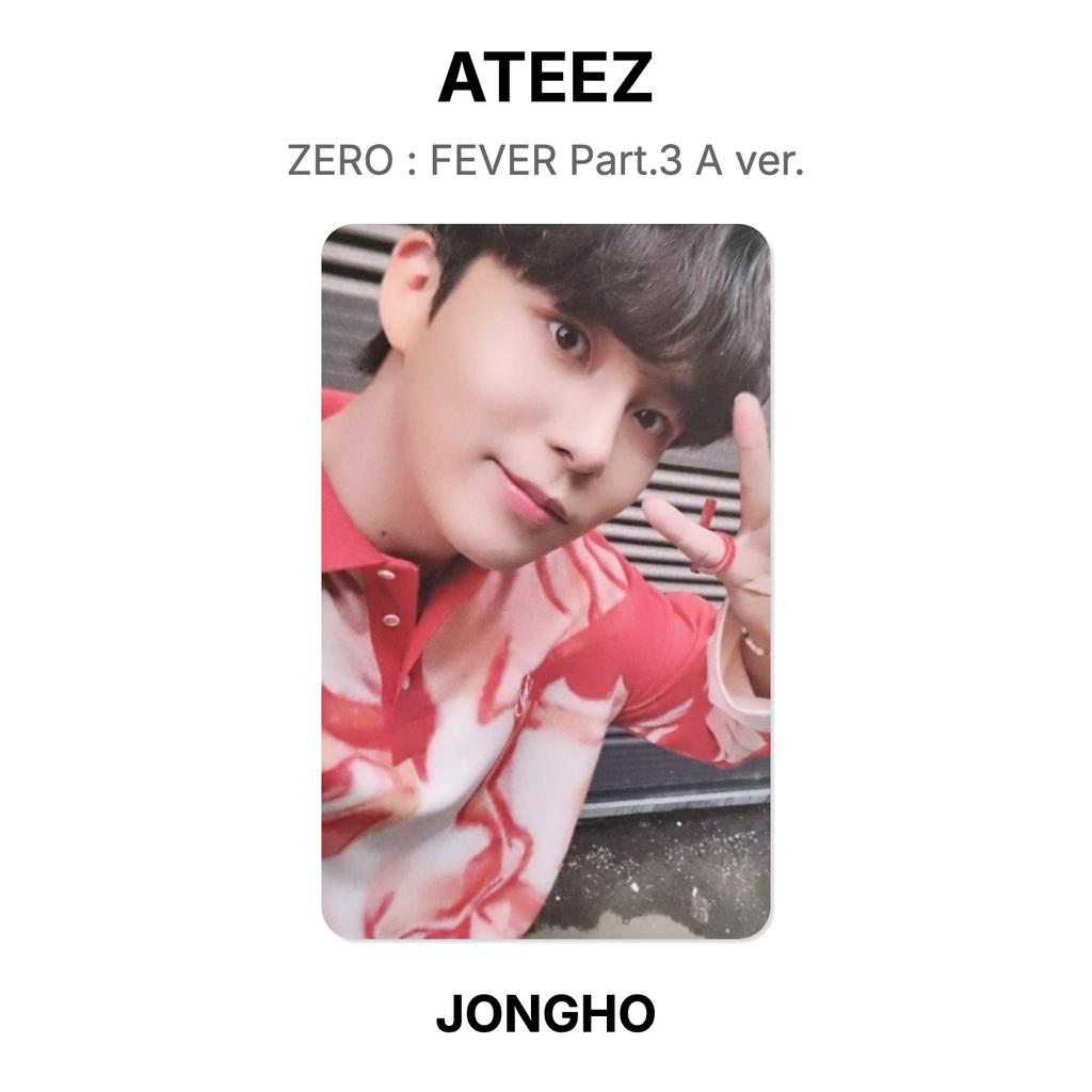 ATEEZ ZERO : FEVER Part.3 A Ver. Official Photocard