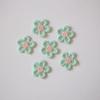 Clips Decor for Girls Embroidered Headwear Accessories DIY Crafts Flower Patches Knitting Material