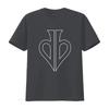 T-shirt de tournée David Blaine 2017 avec imprimé de symbole unique Élégant et confortable pour les fans vintage Lavé Unisexe Légèrement