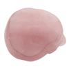 Pietra Gatto Dormiente di Cristallo 3.6x3.4x2cm Carina Statua Gatto di Cristallo Decorazione Scrivania Ufficio Proteine Bianche