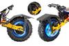 YUME X11+ Adult Electric Scooter, Hydraulic Brake + Electronic Brake, BMS, Wide Tire, 3000W Dual Motor, IP 54