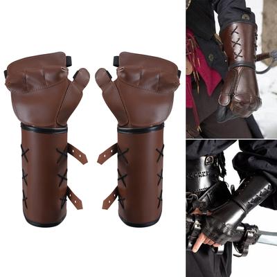 Gotické náramek na zápěstí s dekorací na prsty Punkový válečník Renesance Pirátský Rytíři Pirátské boxerské rukavice