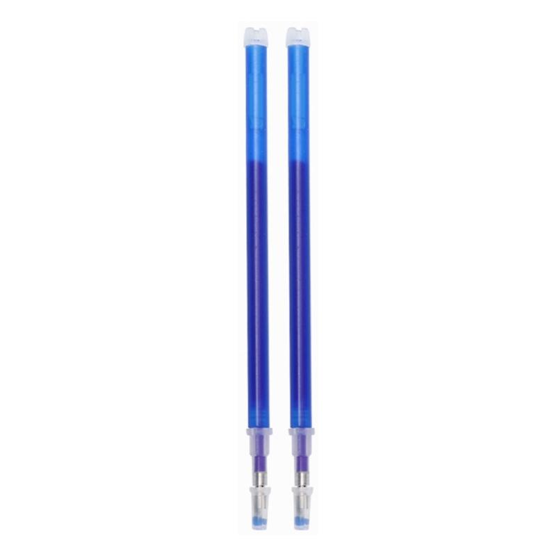 100x Erasable Fabric Refills High Temperature Disappearing Ink Fabric Marker Refills for Dressmaking Fabric PU Leather