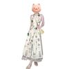 French Seaside Vacation Atmosphere Sleeveless Vest Floral Dress Children's Summer New Temperament Long Dress