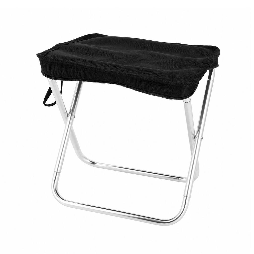 Outdoor Folding Stool Portable with Carry Strap Quick Setup
