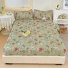 Missdeer Elastic Bed Sheets Sets Double Bed Flower Pring Fitted Sheet Without Pillowcases Single Queen King Size Bed Cover
