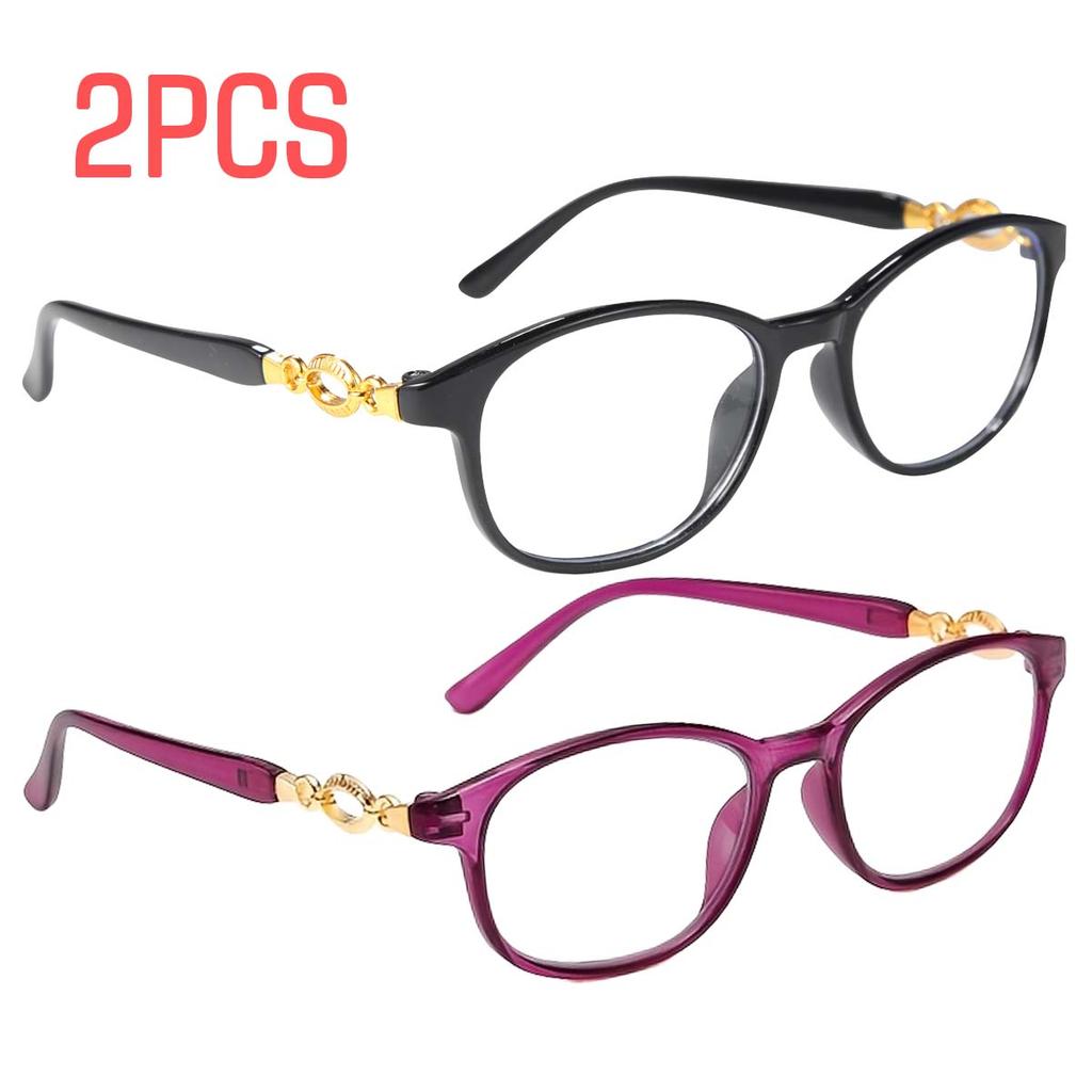 1/2/3/4PC Autofocus Presbyopic Reading Glasses Women Men Eyeglass Women Resin HD Magnifier
