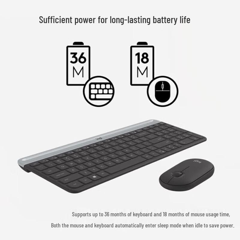 Logitech MK470 Wireless Keyboard and Mouse Combo