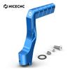 NICECNC Extended Wider Foot Pegs & kickstarter Starter Lever For Yamaha Banshee 350 1987-2006 Replaces 2GU-15620-01-00 Aluminum
