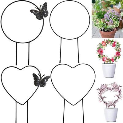 Decorative Potted Plant Trellis Metal Plants Climbing Rack Accessories Vine Stem Support  Garden