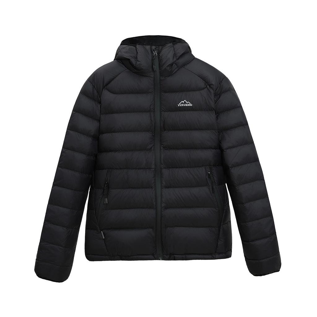 New national standard white duck down ribs down jacket women's winter new light and thin small hooded short coat