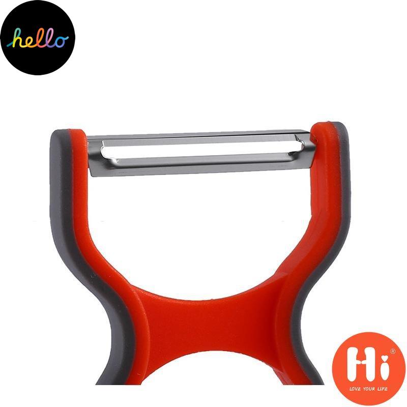 PDTO 3pcs Home Kitchen Peeler Set Vegetable Fruit Potato Non-slip Peeling Tool