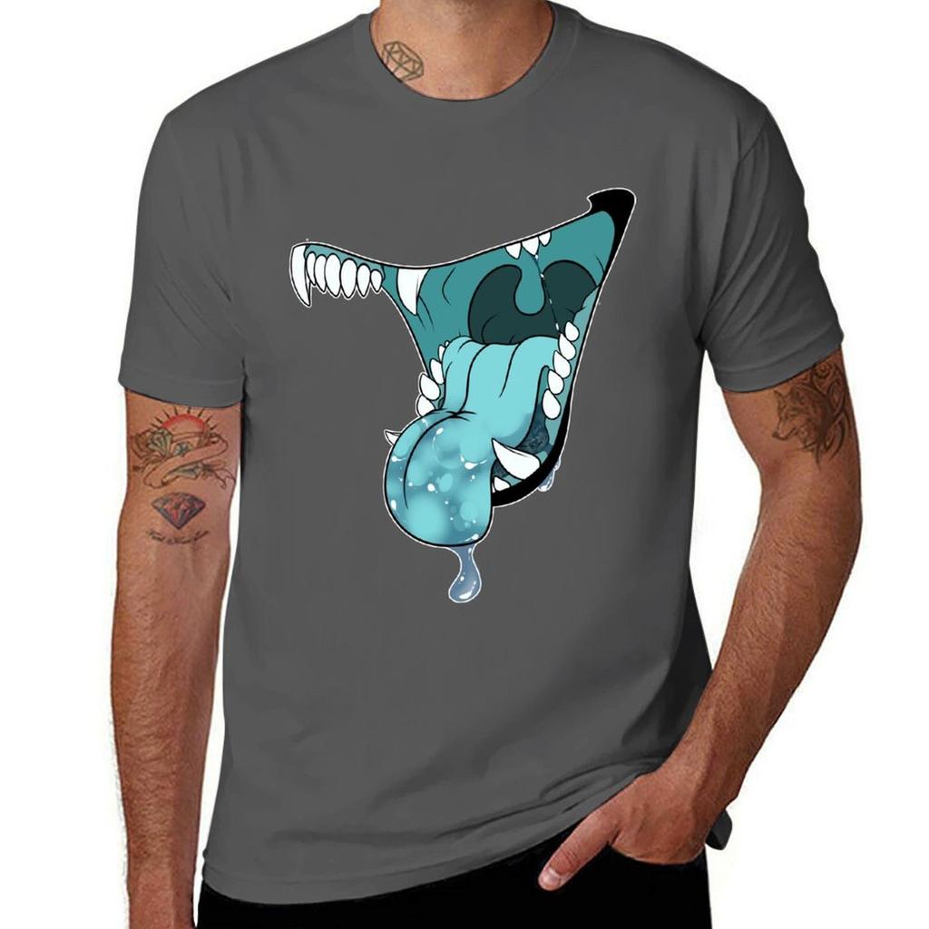 Mouth Tshirt Casual Basic Short Sleeve Tshirt