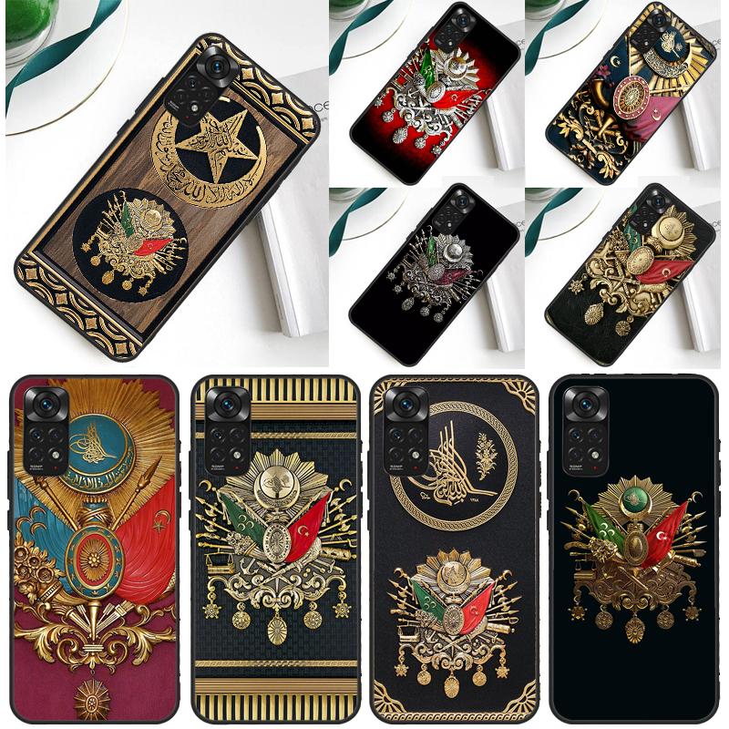 Ottoman Empire Coat Of Arms Case For Xiaomi Redmi Note 12 11 10 9 8 Pro 9S 10S 11S 12S Redmi 12C 9A 9C 10A 10C Coque