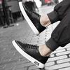 Fashion Genuine Leather Men Casual Shoes Lace-Up Mens Fashion Sneakers Handmade Mens Walking Shoes Luxury Brand Male Outdoor Flats
