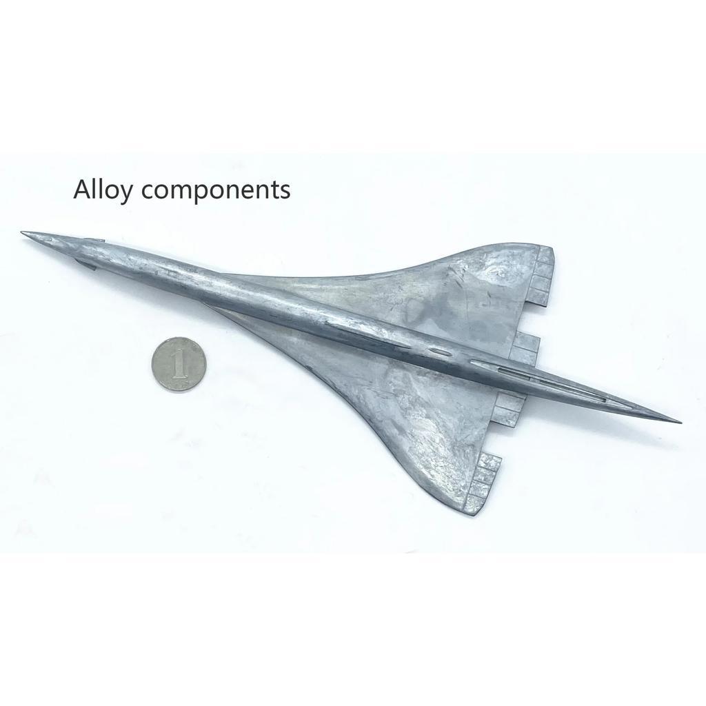 1/200 British Concorde Aircraft Model G-BOAG  Alloy Finished Product Collection Model