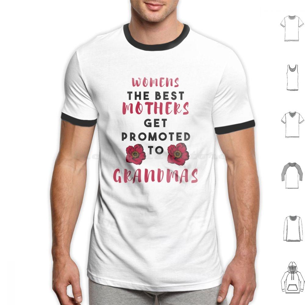 Womens Promoted To Grandma Est 2020 Best Funny Gift T Shirt Cotton Men Women DIY Print Grandma Est Funny Novelty Crazy Dog 100