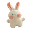 Hase Plüschtier Niedlich Weich Lieblich Umarmen PP Baumwolle Hase Kissen Spielzeug für Mädchen Kinder Kinder Weiß 15.7in