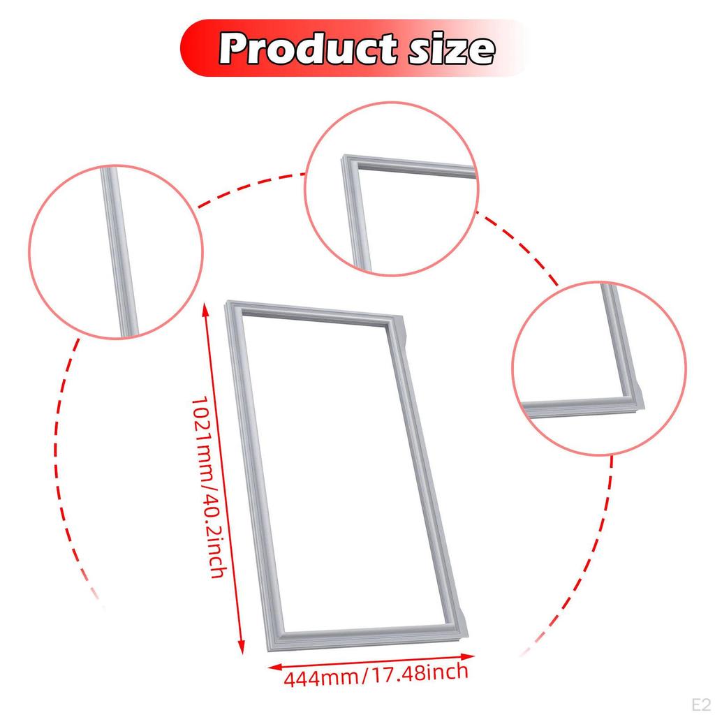 Kühlschrank Gefrierschrank Türdichtung PS11759515 W10830162 W10179332N W12723206AP W10443225 4458813