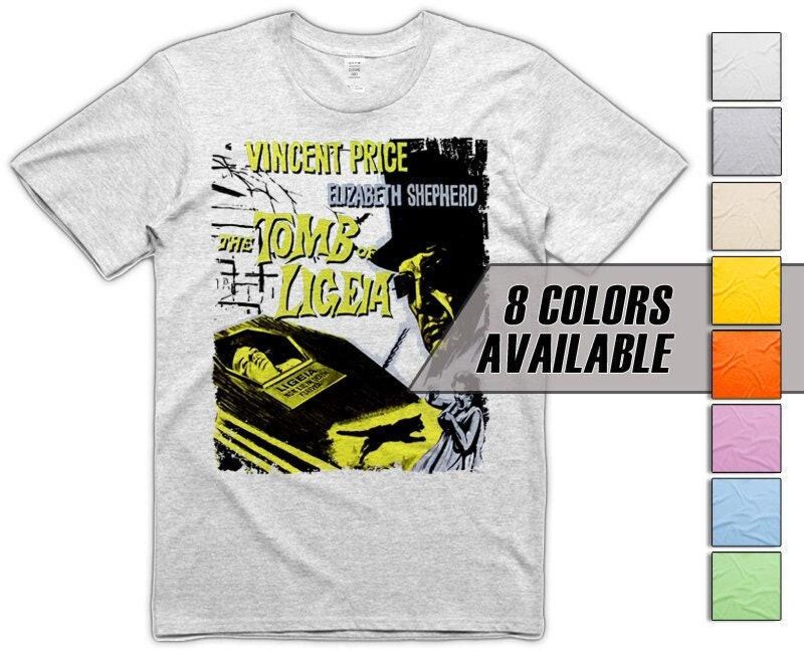 The Tomb of Ligeia V4 (Poe) Men s T-Shirt all sizes S-5XL 8 Colors available M