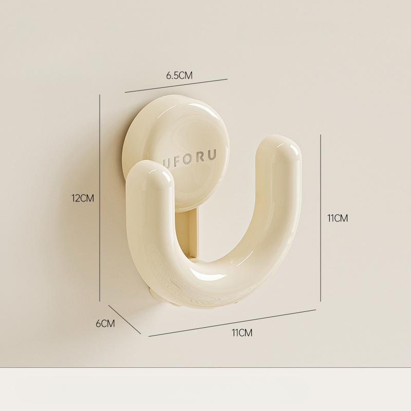 

Крючок на присоске, Многофункциональный, Не требует сверления, Прочный крючок, За дверями ванной комнаты, Нагрузка 5 кг, Настенный самоклеящийся крючок Pack of 1