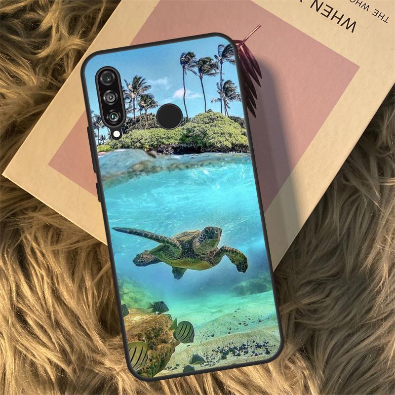 

Cute Cartoon Turtles Case For Huawei Honor X9a X7 X8 X9 50 70 P20 P30 P40 Lite Mate 50 P50 Pro Nova 5T P Smart Honor X7