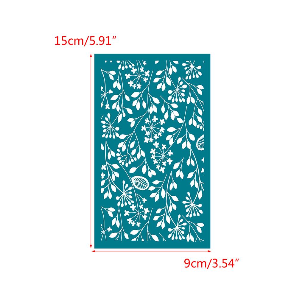 Silkscreens Stencil Reusable Silk Screen Printing Stencils for Polymers Clay Home Decors Jewelry Printing Kits