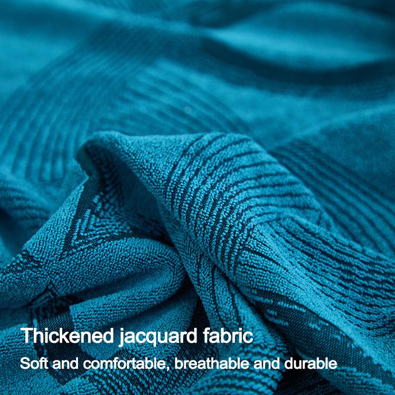Knitted Sofa Cover All-Inclusive Thickened Non-Slip Skirt Sofa Cover Cushion Cover Four-Season Elastic Dust Cover