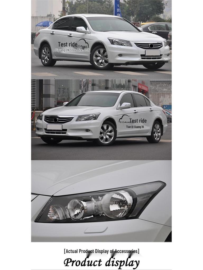 Honda Accord 08-13 Headlight Half Assembly CP1/CP2/CP3 Front Lamp