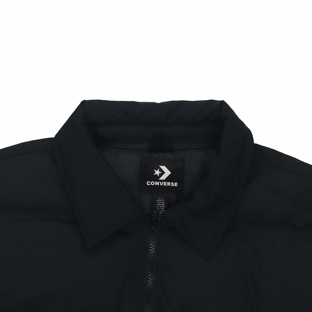 Converse Down Jackets Men's Black Lapel Moderate 10021966-A02
