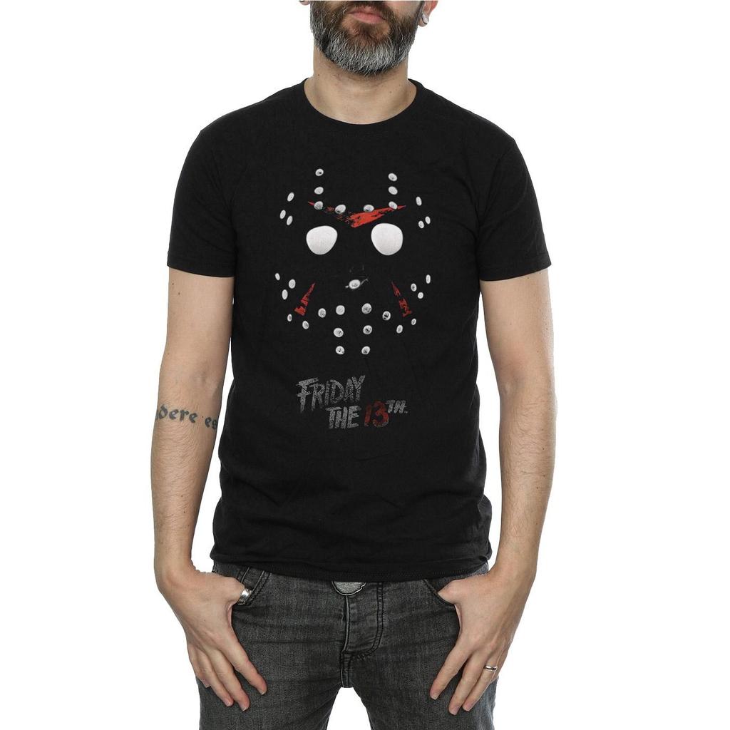 Friday 13th Mens Jason Hockey Mask T-Shirt