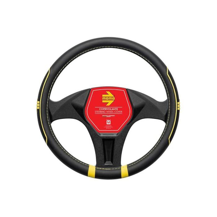 Steering Wheel Cover - Momo - Ø 38-39 Cm - Multicolor - One Size - Superior Quality