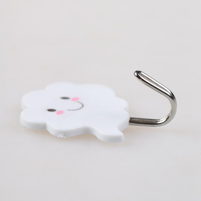 Weißer Wolkenhaken Kunststoff Wolkenhaken Weiße Wolken (3 Sätze)