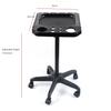 Aluminium Salon Instrument Tray, Height Adjustable Trolley Cart Tray Station on Wheels for Salon Tattoo Spa Beauty Service Holder Tool Storage