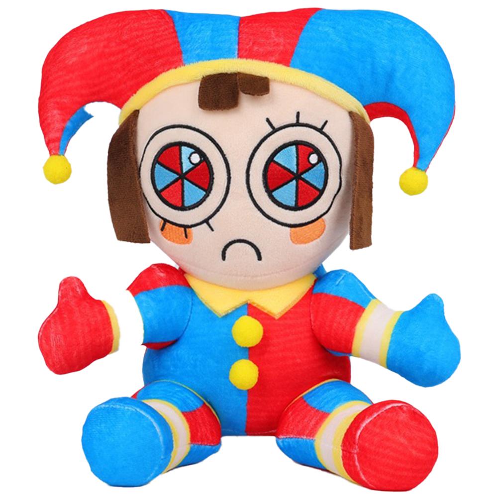 Il Fantastico Circo Digitale Peluche Cartone Animato Immagine Cuscino Regali Divertente Peluche Riempito Cuscino Giocattolo Pagliaccio per Bambini Bambini