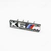 drswk4 3D ABS Car Front Grille Badge Emblem For BMW M XM2 XM3 XM4 X5M XM6 M7 F48 G01 E84 E83 F39 F10 F30 G11 Auto Exterior Accessories