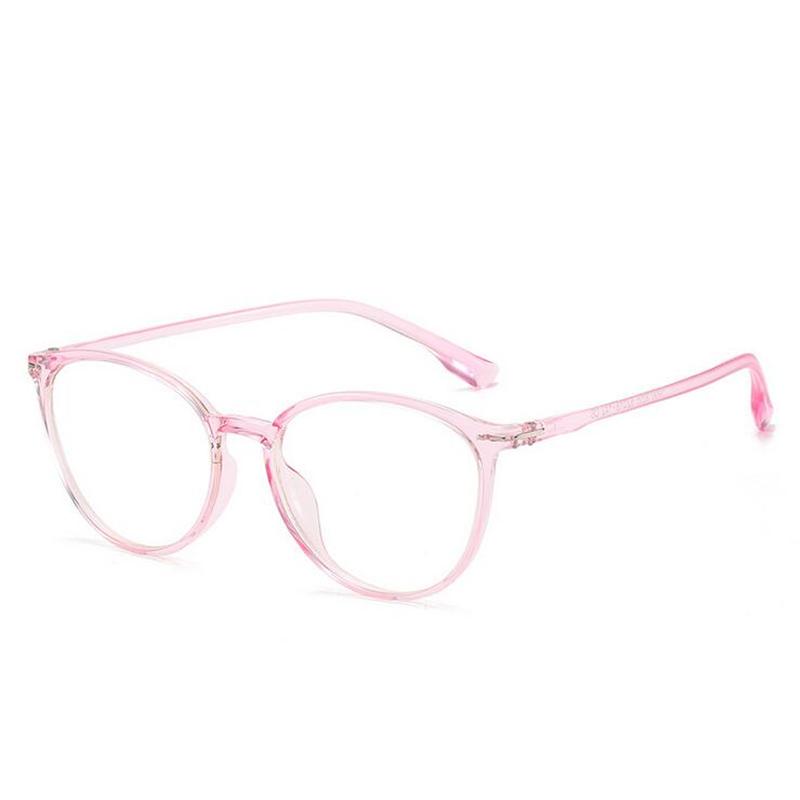 Retro Literary Finished Nearsighted Glasses Women Ultralight TR90 Oval Clear Lens Short-sighted Eyeglasses -0.5 -1.0 To -6.0