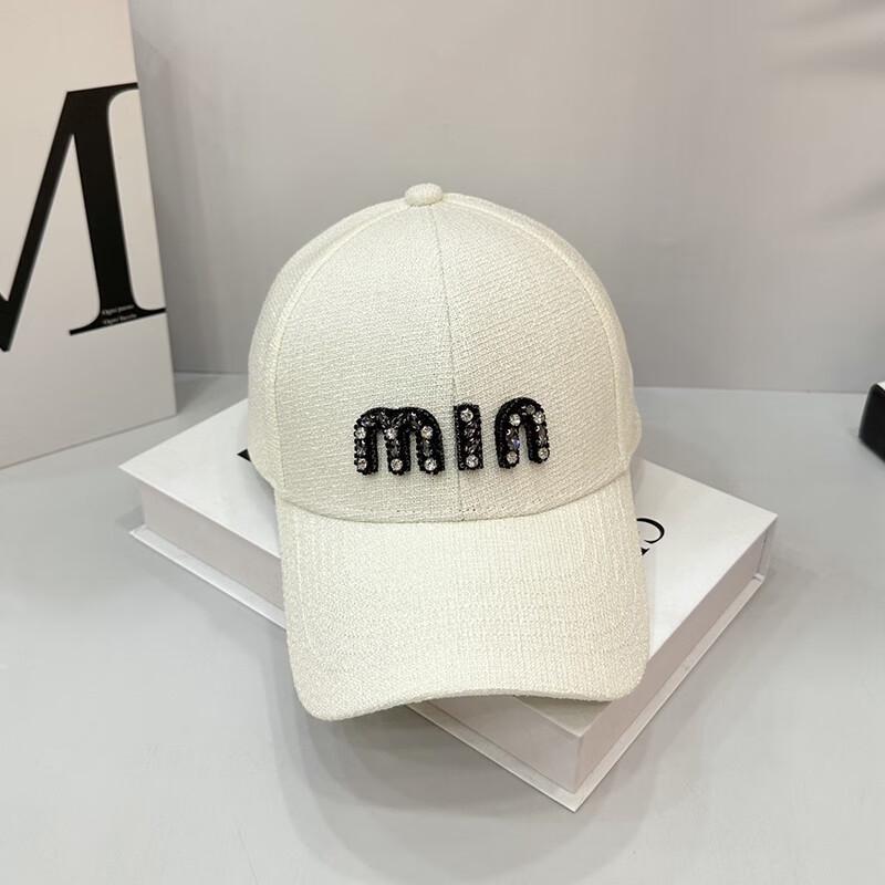 Бейсболка с буквой из страз One Size