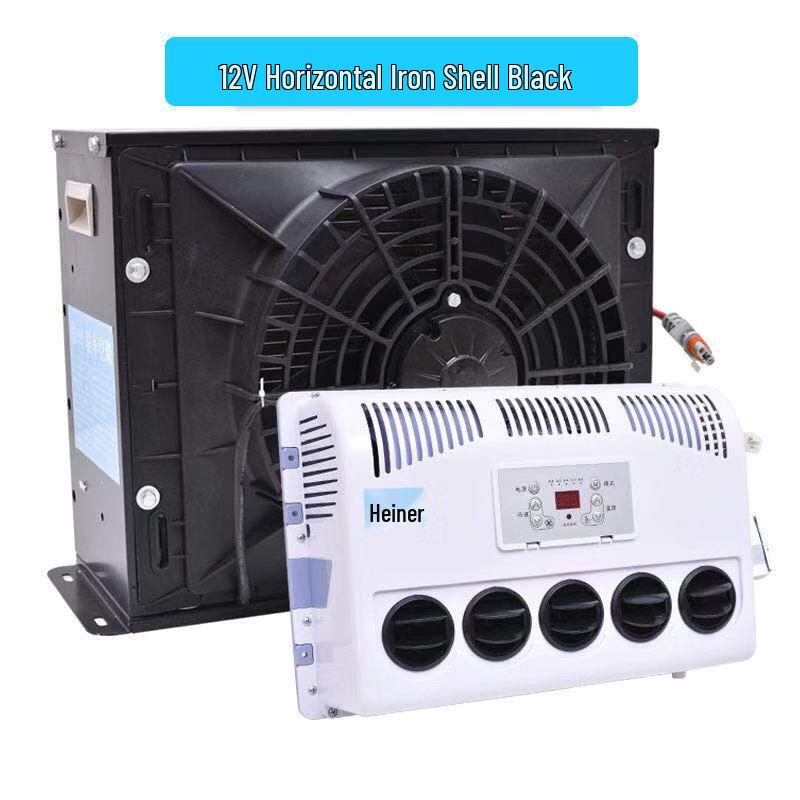 24V Electric Parking Air Conditioner for Large Trucks, RVs, and 12V Vehicle Modifications
