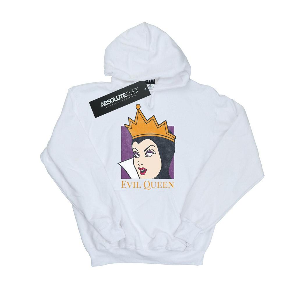 Disney Womens/Ladies Evil Queen Cropped Head Hoodie