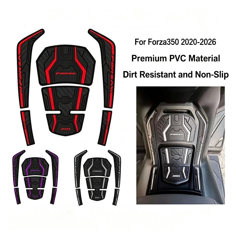 For Forza350 2020-2026 Rubber Fuel Tank Stickers Kits Of Motorcycle Accessories Gas Tank Decoration And Protection