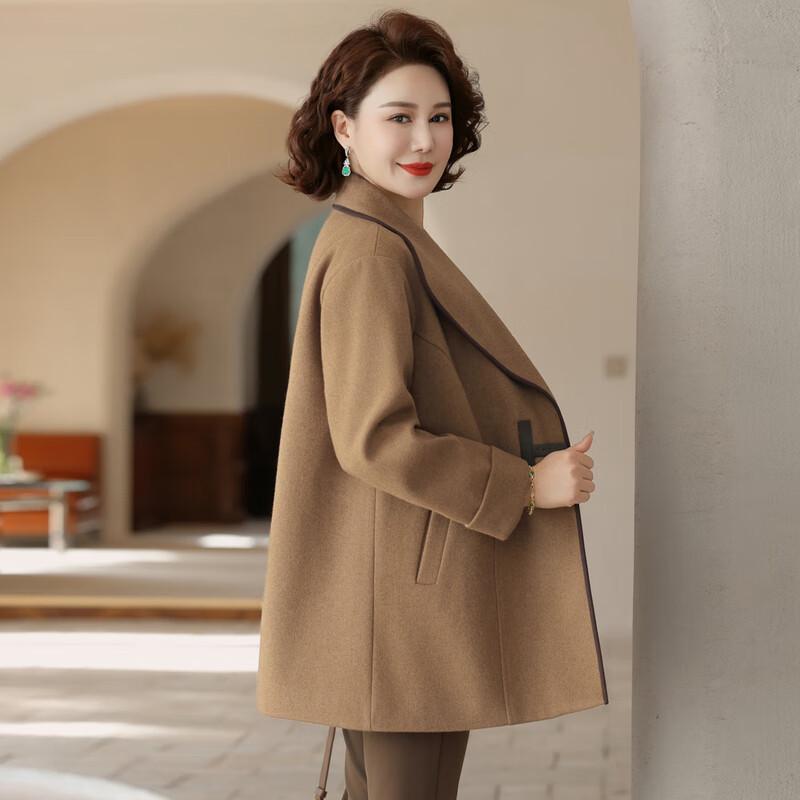 Women's Autumn Winter Wool Blend Overcoat