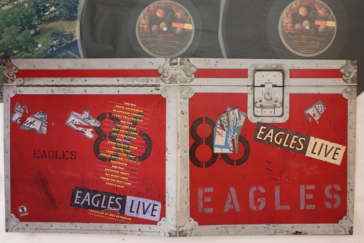 

LP Record EAGLES Eagles Live BB705 ASYLUM 1980 US Rock Used