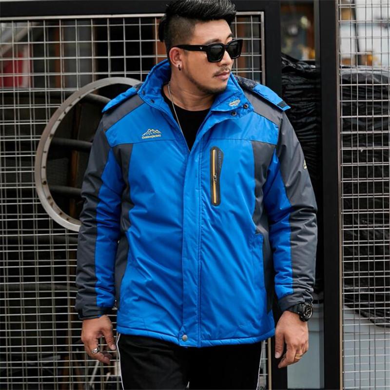 Parka pentru bărbați de iarnă, din lână groasă, haină caldă, jachete pentru bărbați, paltoane cu glugă, îmbrăcăminte de marcă pentru bărbați