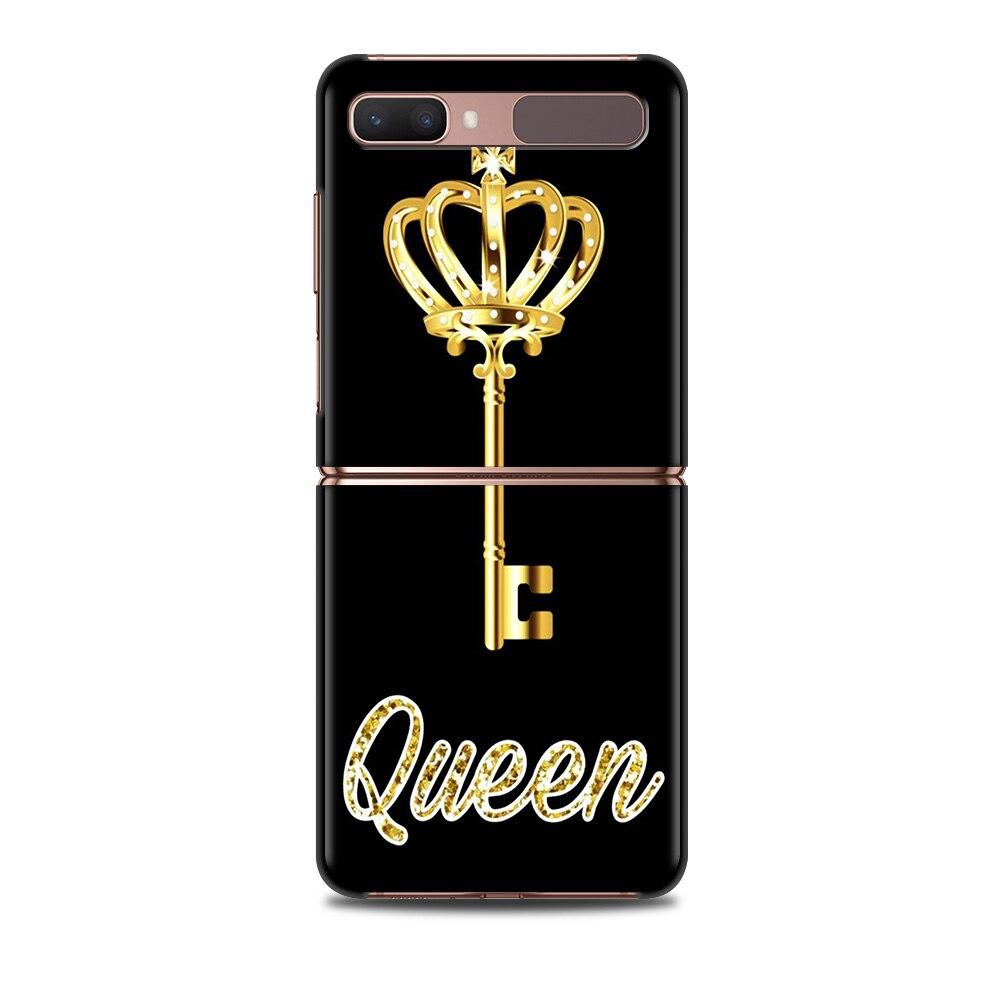 

Чехол для телефона Zflip4 для Samsung Z Flip3 5G z Flip 3 5G zFlip, чехол для мобильного телефона, чехол для мобильного телефона, Fundas Mom Queen Princess Samsung Z Flip