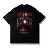 Men's T-Shirt Meichao Joint Iron Man 100% Cotton Women's Short-Sleeved Harajuku Stylish Daily Casual Summer Tops Unisex