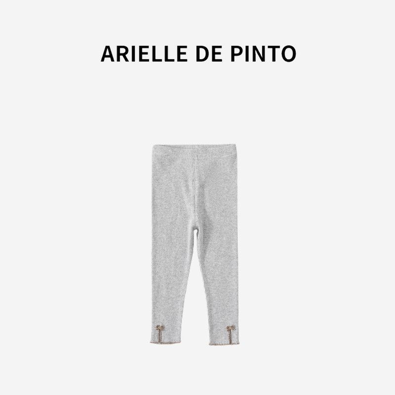 French Brand Arielle De Pinto's New Autumn Girls' Overalls, Fashionable Children's Leggings, Stylish Autumn Wear
